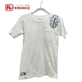 CHROME HEARTS クロムハーツ CH T-SHRT 3 セメタリーバックプリント 半袖 Tシャツ アパレル トップス 半袖Tシャツ コットン メンズ ホワイト 【中古】