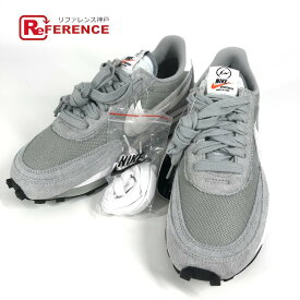 NIKE ナイキ DH2684-001 ロゴ コラボ フラグメント × サカイ × ナイキ LD ワッフル "ライト スモーク グレー" 靴 シューズ Fragment × sacai × Nike LD Waffle "Light Smoke Grey" スニーカー 合成皮革 メンズ グレー 未使用 【中古】