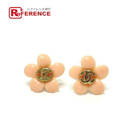 CHANEL シャネル A27958 05P フラワー ココマーク カメリア アクセサリー ピアス プラスチック /メタル レディース ピンク 【中古】