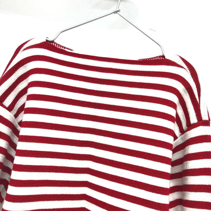 楽天市場】SHISHIKUI シシクイ RED×OFF ロングボーダートップス 