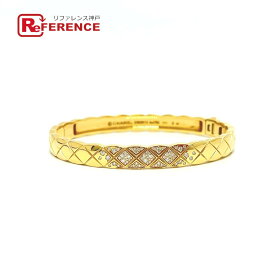 CHANEL シャネル J11140S ココクラッシュ コレクション ダイヤ ラージ アクセサリー ブレスレット K18YG レディース ゴールド 【中古】