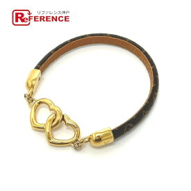 LOUIS VUITTON ルイヴィトン M6758 ブレスレット ブラスレ・セイ・イエス ブレスレット モノグラムキャンバス レディース ブラウン 【中古】