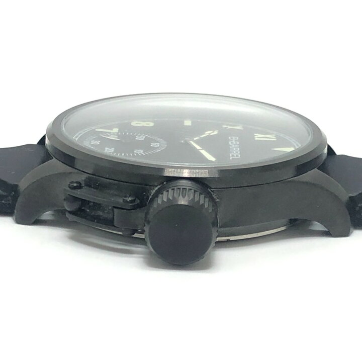 楽天市場】B-BARREL ビーバレル BB-0046 スモールセコンド 手巻き 