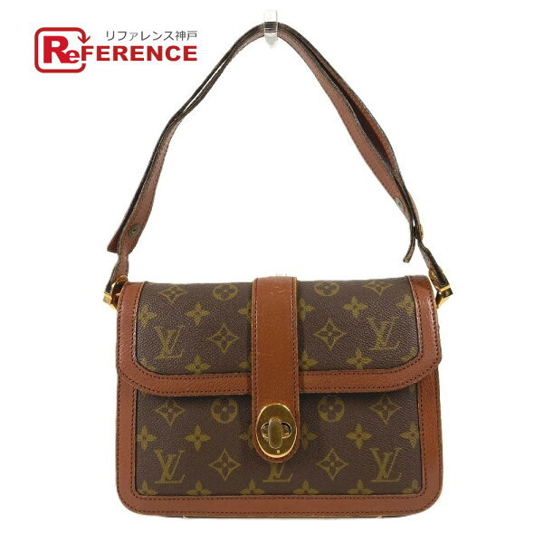 LOUIS VUITTON ルイヴィトン  M51414 モノグラム ヴィンテージ サックヴァンドーム サックヴァン ドーム 斜め掛け カバン フラップ ショルダーバッグ モノグラムキャンバス  ユニセックス ブラウン 【中古】