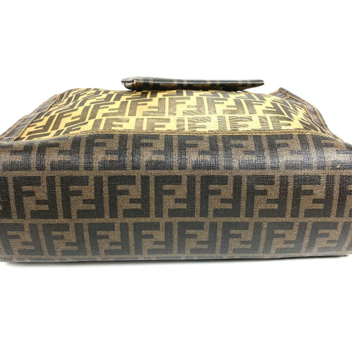 楽天市場】FENDI フェンディ ポーチ付き ズッカ メッシュ ロゴ カバン 