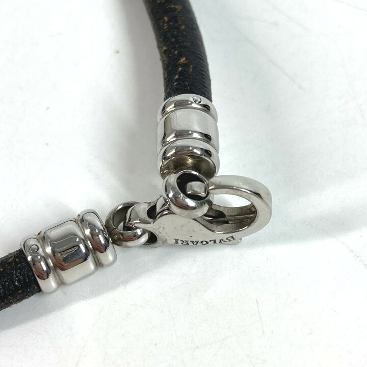 楽天市場】BVLGARI ブルガリ チョーカー アクセサリー 革 ネックレス 
