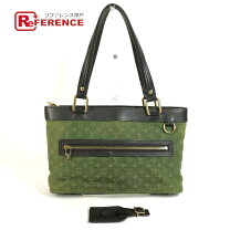 LOUIS VUITTON モノグラム ヴィエンナ ミツィ ハンドバッグ カーキ 