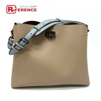 美品】COACH コーチ シグネチャー キャンバス×レザー 2WAY ショルダー 
