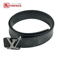 LOUIS VUITTON ルイヴィトン M9043U モノグラムエクリプス ベルト LV イニシャル 40MM リバーシブル アク…