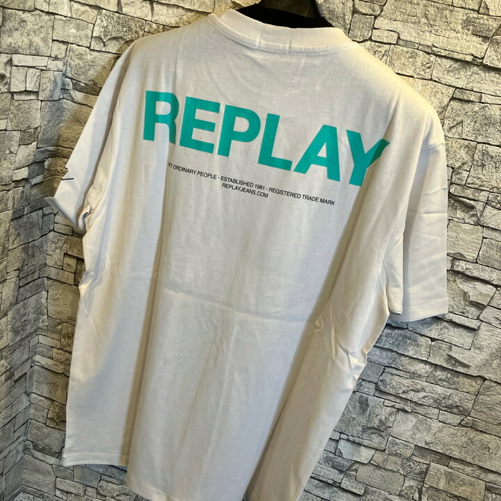 楽天市場】メンズ『REPLAY』半袖『Tシャツ』イタリヤ（リプレイ  