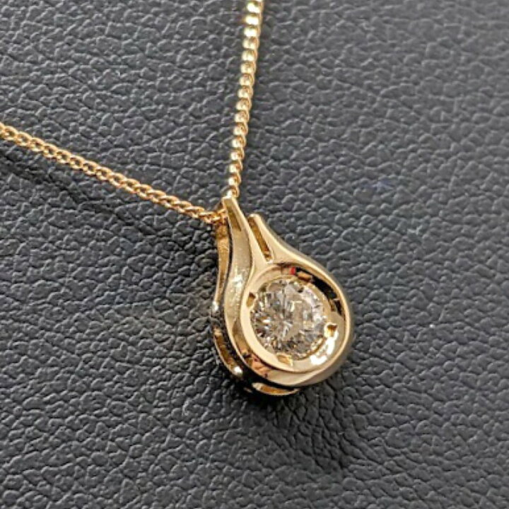 楽天市場】K18 ダイヤモンドネックレス ダイヤモンド 0.23ct  