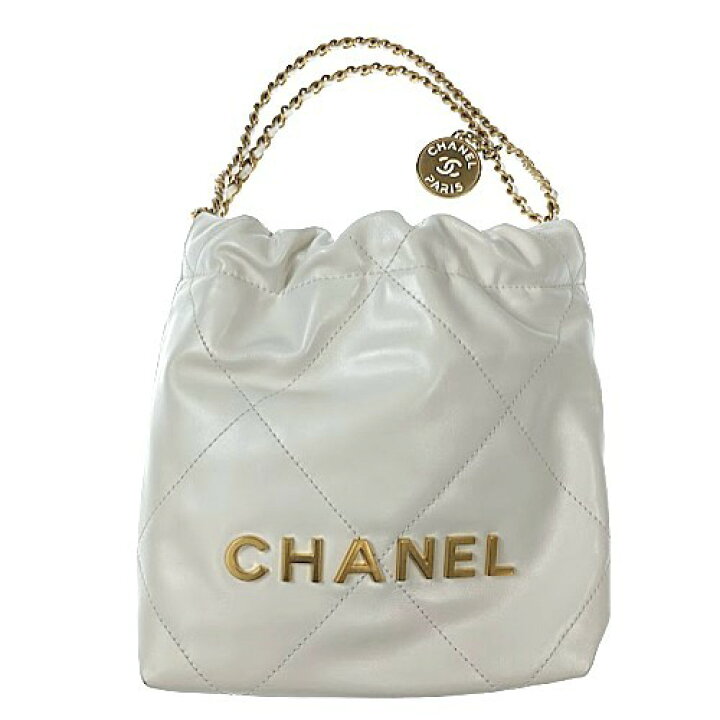 楽天市場】CHANEL シャネル 22 ミニ ハンドバッグ AS3980 カーフスキン 