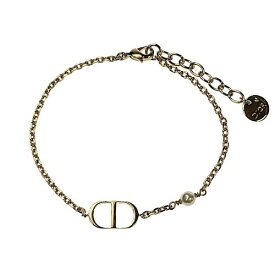 Christian Dior　クリスチャンディオール　Petit CD ブレスレット　B1310PTCRS_D301　メタル　レジンパール　アクセサリー　ブランドジュエリー　レディース