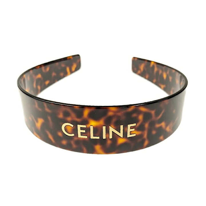 楽天市場】CELINE セリーヌ ヘッドバンド 46Y376CEA.19AG アセテート 