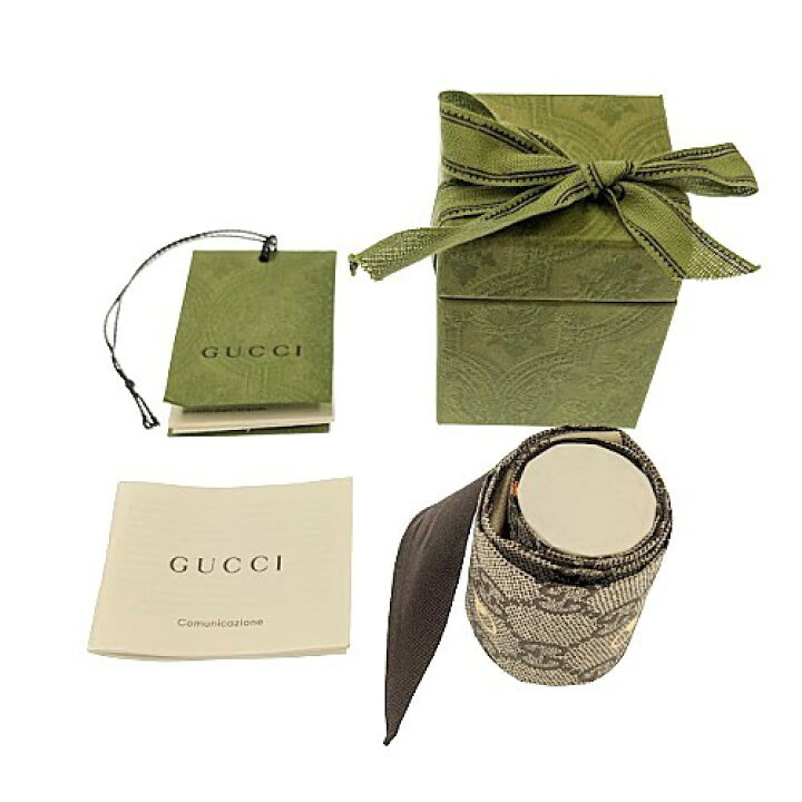 楽天市場】GUCCI グッチ GGプリント ホースビット シルク ネックボウ 
