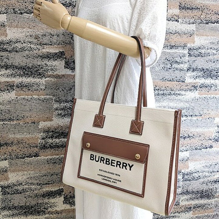 楽天市場】BURBERRY バーバリー スモール フレヤトート 80441381  