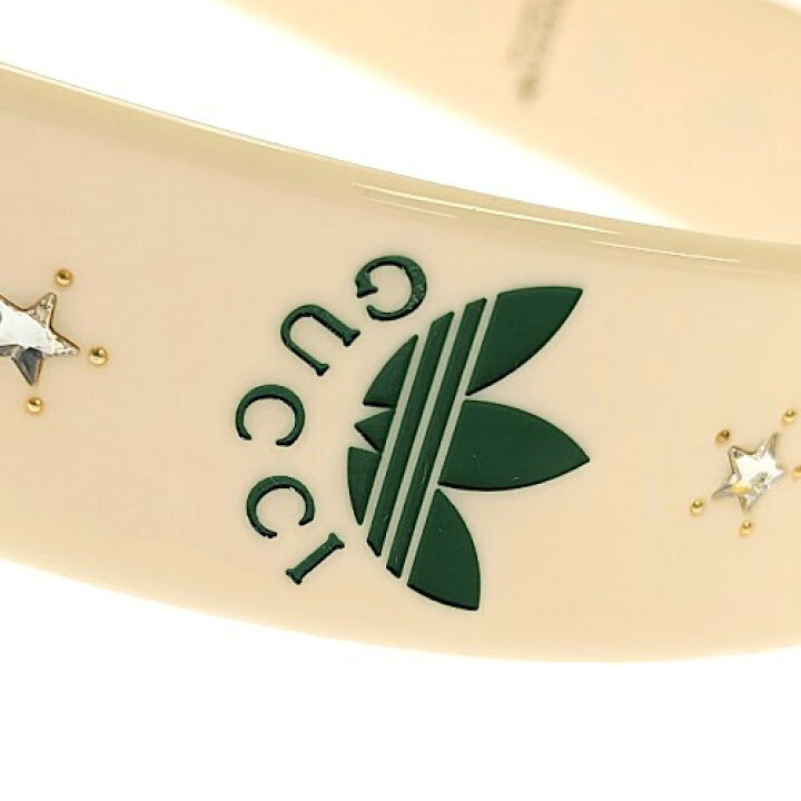 楽天市場】GUCCI×adidas グッチ×アディダス コラボ ロゴカチューシャ 