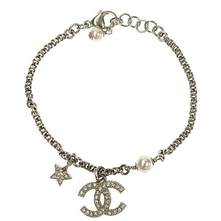 楽天市場】CHANEL シャネル ココマーク スター ブレスレット C20P 