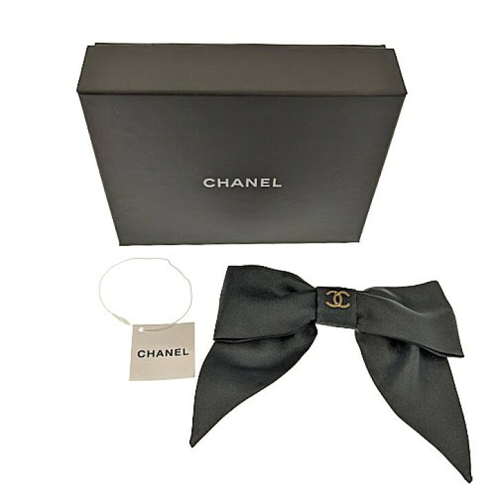 楽天市場】CHANEL シャネル リボン バレッタ 24P シルク 