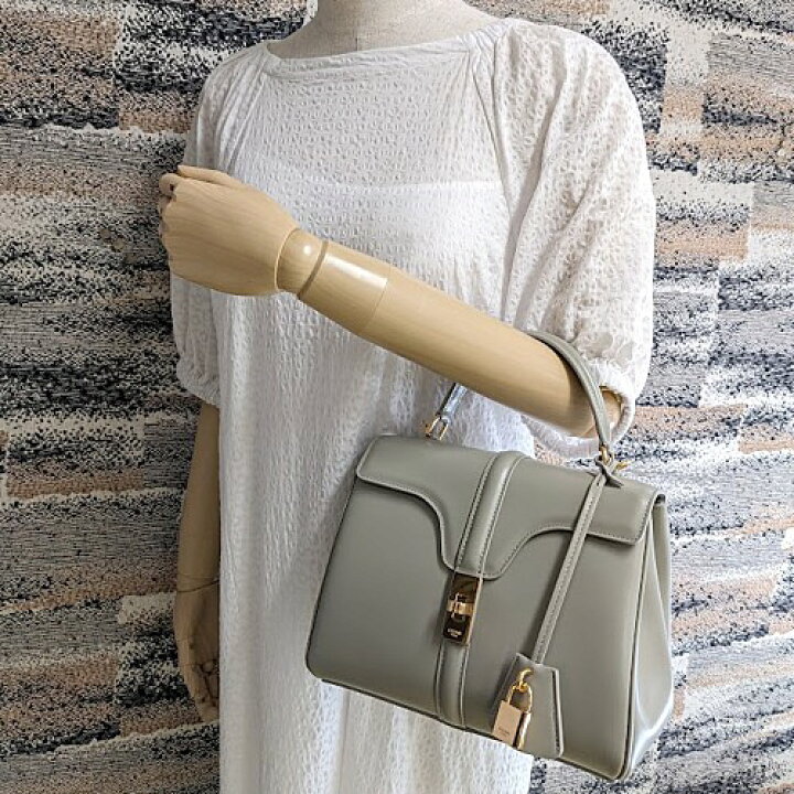 楽天市場】CELINE セリーヌ 16セーズ スモール 188003BEY.31GC レザー 