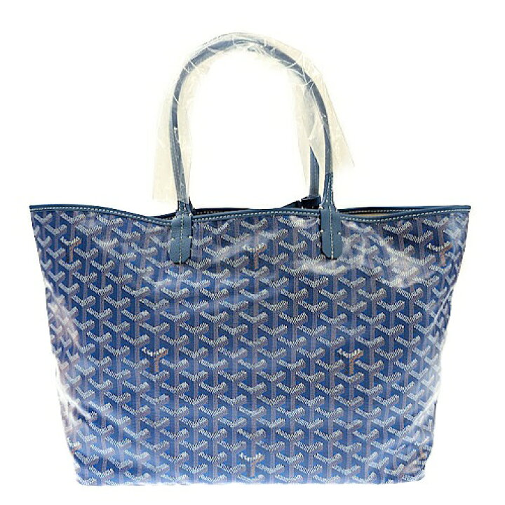 楽天市場】GOYARD ゴヤール サンルイPM ゴヤールディン ブルー バッグ 