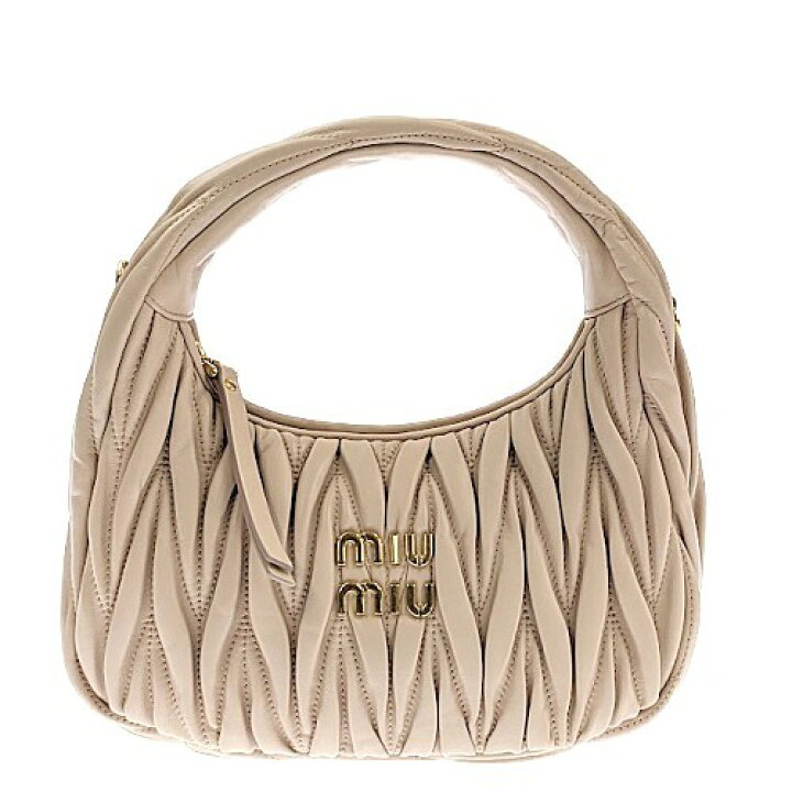 楽天市場】MIUMIU ミュウミュウ マテラッセ 2WAY 5BC125 レザー ピンク 