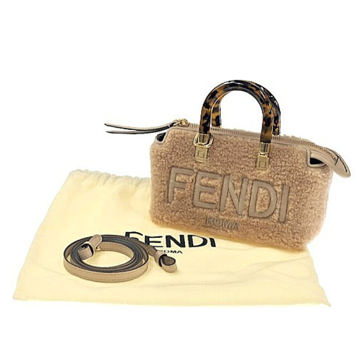 楽天市場】FENDI フェンディ バイザウェイミニ 8BS067 シープスキン  