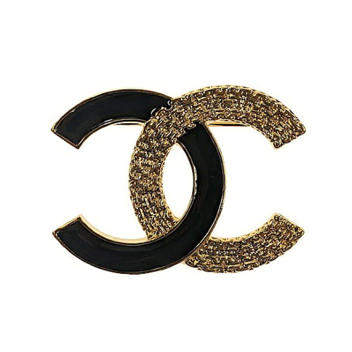 楽天市場】CHANEL シャネル ココマーク ブローチ B24P メタル ゴールド  