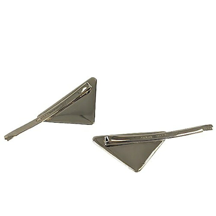 楽天市場】PRADA プラダ メタル ヘアピン 1IF051 メタル ホワイト  