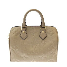 【ポイント5倍】11/10限定！ Louis Vuitton LV ルイヴィトン スピーディ・バンドリエール25 M59273 ICチップ反応有 モノグラム・アンプラント レザー トゥルトレール バッグ 2WAY