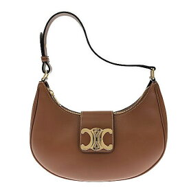 【ポイント5倍】11/10限定！ CELINE セリーヌ ミディアム アヴァ 114493DGQ.04LU レザー タン ブラウン バッグ ハンドバッグ ショルダーバッグ