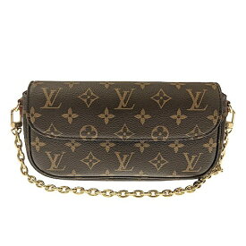 【ポイント5倍】11/10限定！ Louis Vuitton LV ルイヴィトン ウォレット オン チェーン・アイビー M81911 ICチップ反応有 モノグラム レザー ブラウン バッグ ショルダーバッグ 2WAY