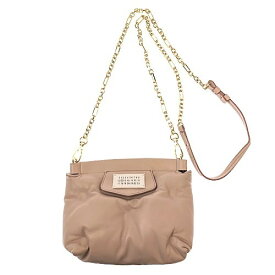 【ポイント5倍】7/20限定！ Maison Margiela　メゾンマルジェラ　グラムスラム　ショルダーバッグ　S56WF0161　レザー　ピンク　バッグ　チェーンショルダー　ミニバッグ　レディース