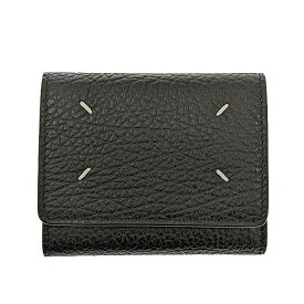 【ポイント5倍】7/20限定！ Maison Margiela　メゾンマルジェラ　スリーフォールドウォレット　SA3UI0010　レザー　ブラック　財布　三つ折り　コンパクトウォレット　ユニセックス