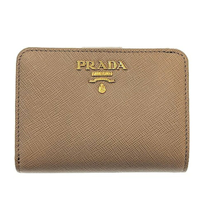 楽天市場】PRADA プラダ 二つ折りウォレット 1ML018 サフィアーノ  