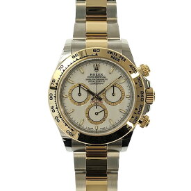 【2025年7月保証書】ROLEX　ロレックス　コスモグラフ デイトナ　126503　ランダムシリアル　SS/YG　ホワイト文字盤　自動巻き　AT　メンズ　時計　腕時計
