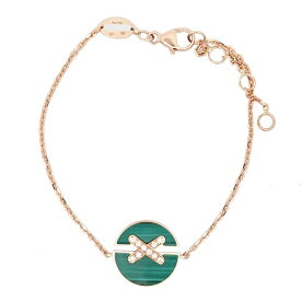 CHAUMET　ショーメ　ジュ ドゥ リアン ハーモニー　084997　2024年製　750PG　K18PG　ピンクゴールド　マラカイト　ダイヤモンド　アクセサリー　ジュエリー　JW　宝飾品　レディース　BJ　ブランドジュエリー　ブレスレット　付属品　保証書