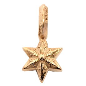 CHROME HEARTS　クロムハーツ　スター スタックチャーム 22K　2025年製　K22YG　1.9g　イエローゴールド　アクセサリー　ジュエリー　JW　宝飾品　レディース　メンズ　ユニセックス　男女兼用　ペンダント　付属品　袋　販売証明書