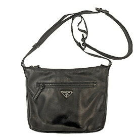 PRADA　プラダ　ショルダーバッグ　2VH078　レザー　ブラック　バッグ　ユニセックス
