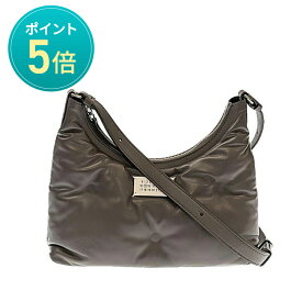 【ポイント5倍】7/20限定！ Maison Margiela メゾンマルジェラ グラムスラム レザー ショルダーバッグ SB3WG0024 グレーブラウン バッグ ユニセックス