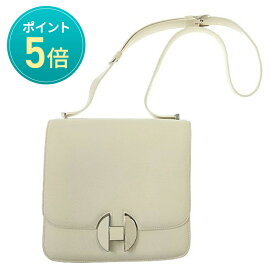 【ポイント5倍】7/20限定！ HERMES エルメス 2002-20 C刻印 2018年製 エバーカラー クレ シルバー金具 バッグ ショルダーバッグ