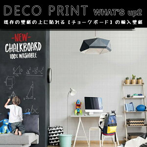 ǎ NX ̂Ȃ Aǎ xM[ What's up 2 DECOPRINTi WU20625 WU20626 `[N{[h 1[ 53cmX5.2mPʔ̔ sDz