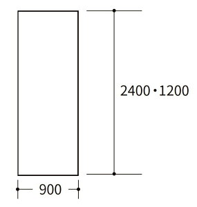 �ǃp�l�� QNP��1WK300 ���@�F900mm × 2,400mm 1���� LIXIL ���N�V�� TOSTEM �g�X�e��