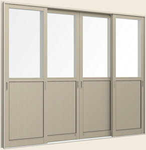 �f�M�y�Ԉ��� �T�[���XL�^�C�v ��ʕ��w�K���X�d�l �����}�Ȃ� 4������ ���V�t���d�l 25622 W�F2,600mm × H�F2,230mm LIXIL ���N�V�� TOSTEM �g�X�e��