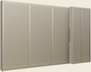 �T�[���XL �J�˕t�����Ⴂ 4������(�J��3��) / ���t�� ��ʕ��w�K���X�d�l 256204 W�F2,600mm × H�F2,030mm LIXIL ���N�V�� TOSTEM �g�X�e��