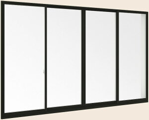 �T�[���XL ���Ⴂ 4������ ��ʕ��w�K���X / �A���~�X�y�[�T�[�d�l 256184 W�F2,600mm × H�F1,830mm LIXIL ���N�V�� TOSTEM �g�X�e��