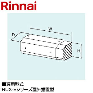 �����i�C �����r�C�A�_�v�^ 162×440×101 RUX-E�V���[�Y�̉��O���u�^ �����핔�� ROP-U305-24G