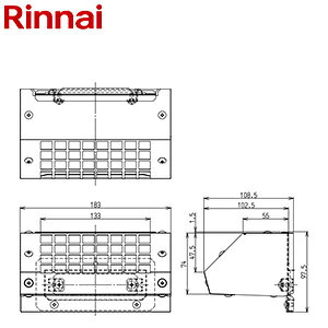 �����i�C �r�C�J�o�[ ��� 97.5×183×108.5 RUF-SE�ESEP�V���[�Y RUX-SE�V���[�Y �����핔�� WOP-E301
