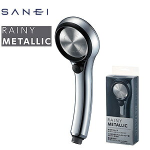 三栄水栓製作所 シャワーヘッド レイニーメタリック ホワイト PS313-81XA-CD