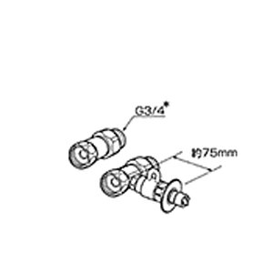 パナソニック 分岐水栓 全メーカー共通タイプ水栓用 水栓部材 CB-S268A6